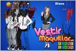 Juego  diana dress up vestir a diana