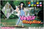 Juego  waterfall beauty dress up cascada de belleza