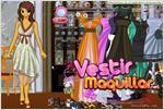 Juego  glam girl dress up bonita muchacha