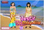 Juego  fashion twins dress up las gemelas de la moda