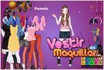 Juego pamela girl dress up vestir a pamela