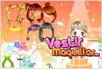 Juego baby dress up bebe angelical