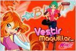 Juego  bloom summer dress up vestir a flora