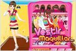 Juego flying kite girl dia al aire libre