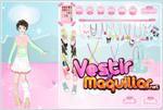 Juego  mega decora dress up game moderna niña