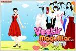 Juego  pretty lady dress up hermosa dama