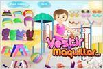 Juego happy penny dress up vestir a la niña