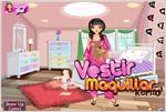 Juego  coloring playroom and dress up juegos para colorear y vestir