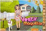 Juego  dog walker dress up paseadora de perros