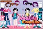 Juego  cute girls dress up vestir a las mellizas