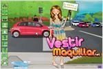 Juego  go green girl dress up salvar al medio ambiente