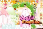 Juego barbie wedding dress up vestido de novia de barbie