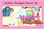Juego barbie pajamas dress up los pijamas de barbie