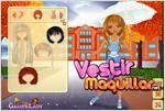 Juego rainy lady dress up dia lluvioso