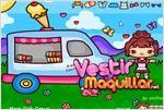 Juego  katies ice cream van play set fun adorable vendedora de helados