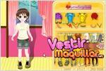 Juego lovable school girl adorable niña de la escuela
