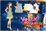 Juego  margy dress up vestir a margy