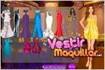 Juego  party dress vestido para la fiesta