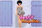 Juego silk material show vestir a la modelo