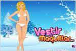 Juego ice flower princess dress up vestir a la chica