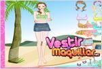 Juego  graceful lady dressup vestir a la chica