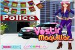 Juego  police girl dress up