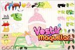 Juego  dress up baby vestir al bebe