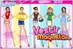 Juego teengirl model dressup vestir a las modelos