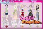 Juego  glacial girl dressup vestir a las modelos