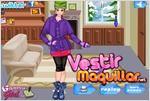 Juego the hot winter abrigada en invierno