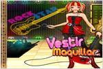 Juego  rock star dress up vestir a la estrella de rock