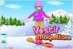 Juego  winter fun dress up vestirse para el invierno