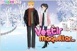 Juego  winter romance dress up romance en invierno