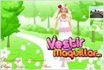 pretty teen model dressup vestir a la modelo