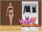 Juego fur custume dressup. viste a esta chica para la oficina