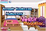 Juego  trendy bedroom makeover. decora tu habitacion