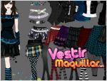 Juego broken out black dressups. viste a la gotica