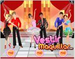 Juego dancing club dressup. viste a los bailarines