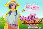 Juego beautiful babysitter dress up. viste a la niñera