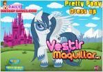 Juego pretty pony dress up. viste al pony