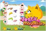 Juego little meowny dress up vestir al gatito