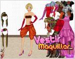 Juego  wild girl dressup. vistela para la fiesta