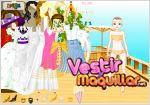 Juego  unique lady dressup. viste a lady