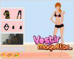 Juego  female staff dressup. viste a la bombero