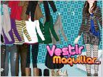 Juego winter jacket dressups. vestida para el invierno