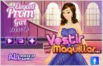 Juego  elegant prom girl dress up. vestida para la fiesta