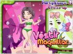 party dance girls dressup. vestida de fiesta