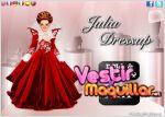 Juego  julia dressup. viste a julia