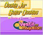 Juego cookie jar sugar cookies. cocina galletas