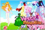 Juego  joyful princess. viste a la princesa